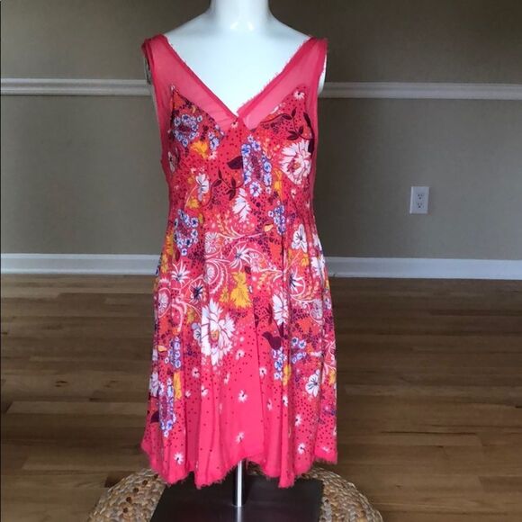 Intimately Free People Floral Slip Dress Small - Picture 1 of 2